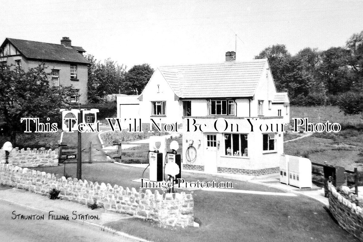 GL 1835 - Staunton Filling Station, Gloucestershire