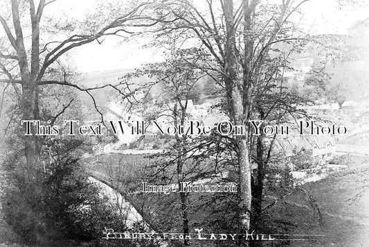 GL 1839 - Bibury From Lady Hill, Gloucestershire c1910