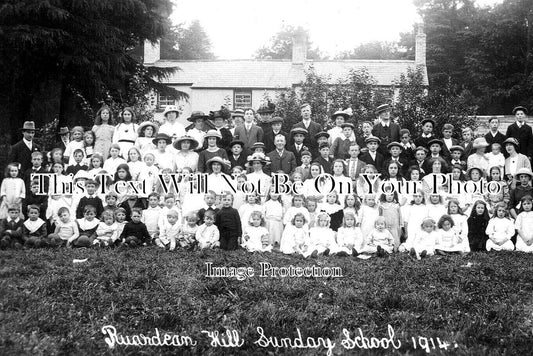 GL 1844 - Ruardean Hill Sunday School, Gloucestershire 1914