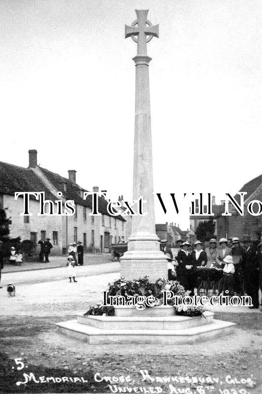 GL 1849 - Memorial Cross, Hawkesbury, Gloucestershire 1920