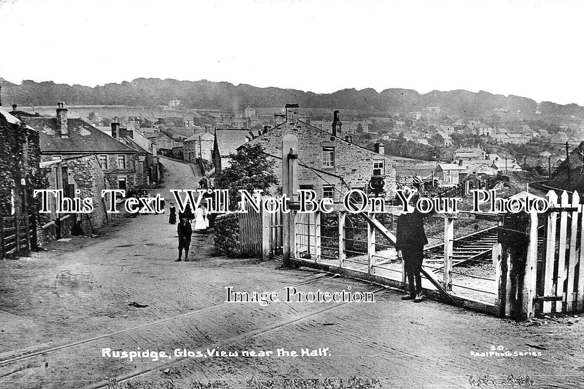 GL 1851 - Ruspidge Halt, Gloucestershire c1912
