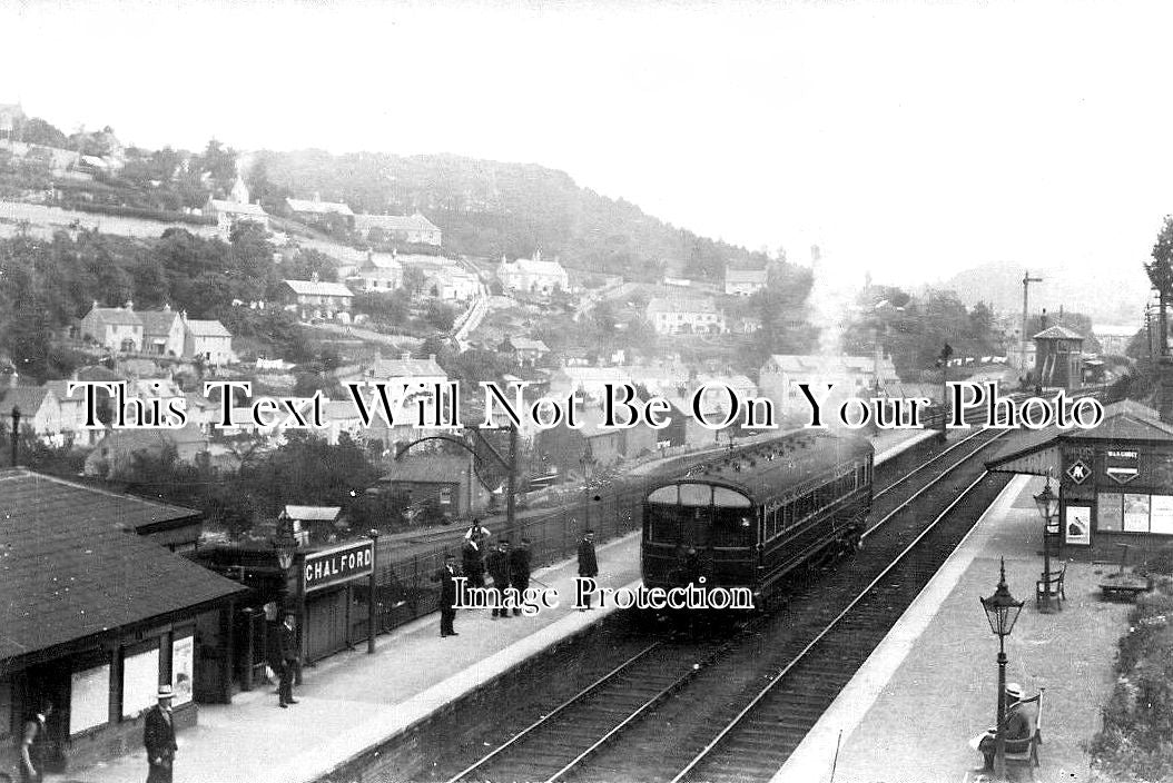 GL 1856 - Chalford Railway Station, Gloucestershire