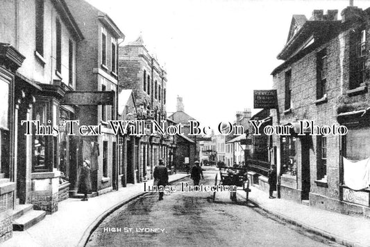 GL 1860 - High Street, Lydney, Gloucestershire c1909