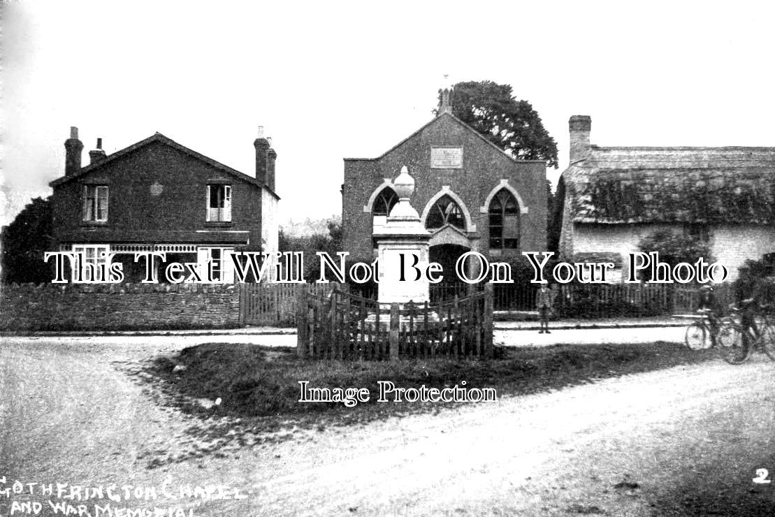 GL 1873 - Gotherington Chapel & War Memorial, Gloucestershire