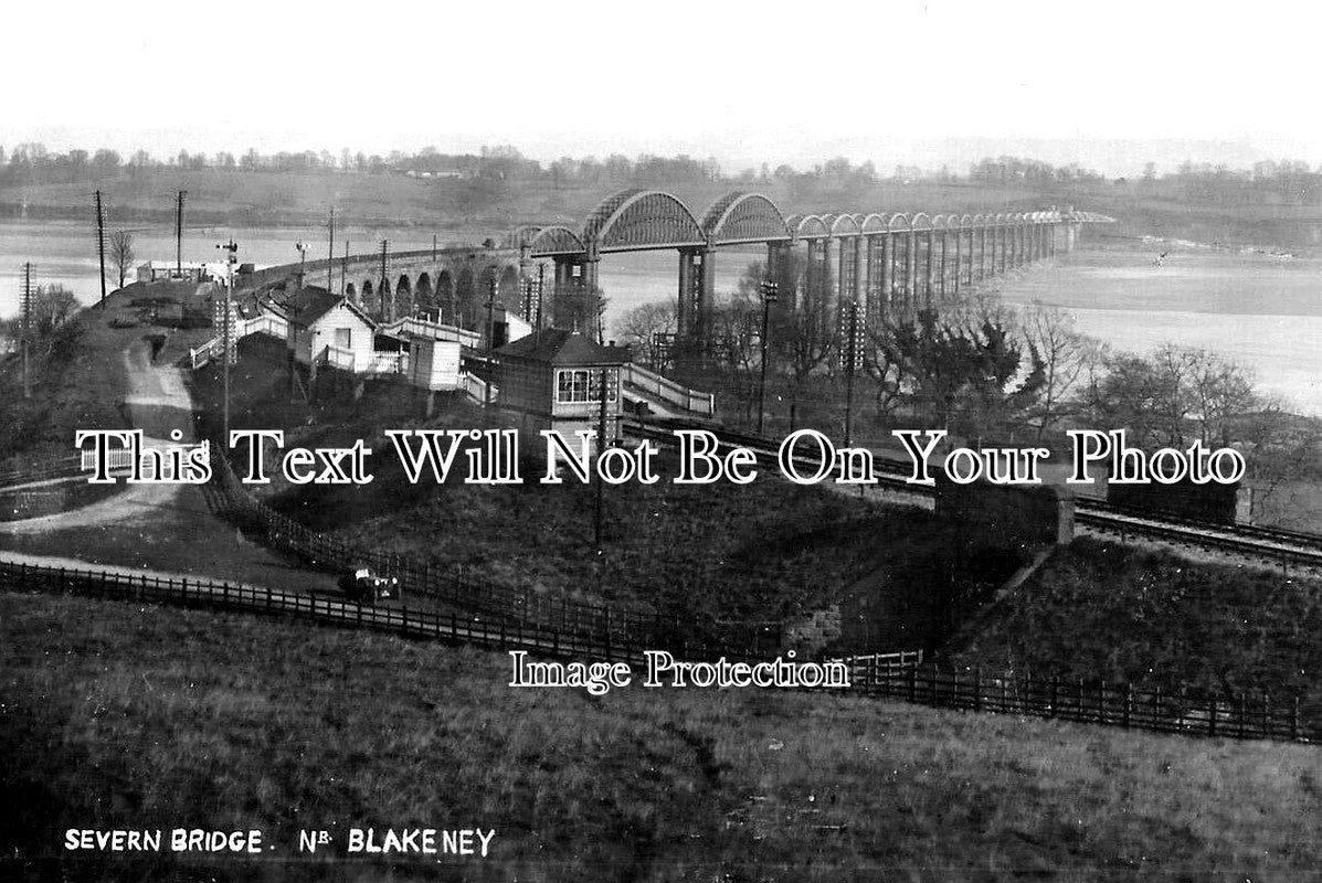 GL 1884 - Severn Bridge Near Blakeney, Gloucestershire