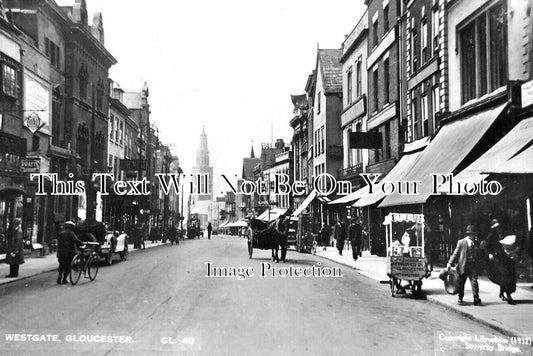 GL 1908 - Westgate, Gloucester, Gloucestershire