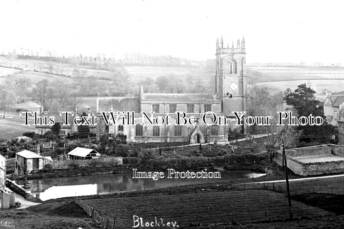 GL 1927 - Blockley Church, Gloucestershire