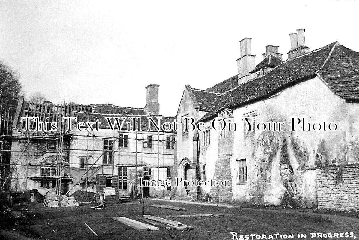 GL 1936 - Restoration Of Little Sodbury Manor, Gloucestershire c1914