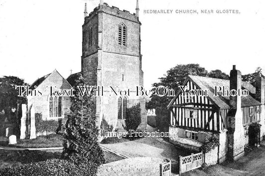 GL 1986 - Redmarley Church Near Gloucester, Gloucestershire c1913