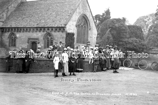 GL 2029 - Queens Visit To Stanway House, Gloucestershire 1922