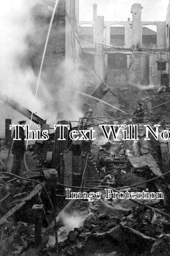 GL 2036 - Fire At Gloucester Docks, Gloucestershire 1912