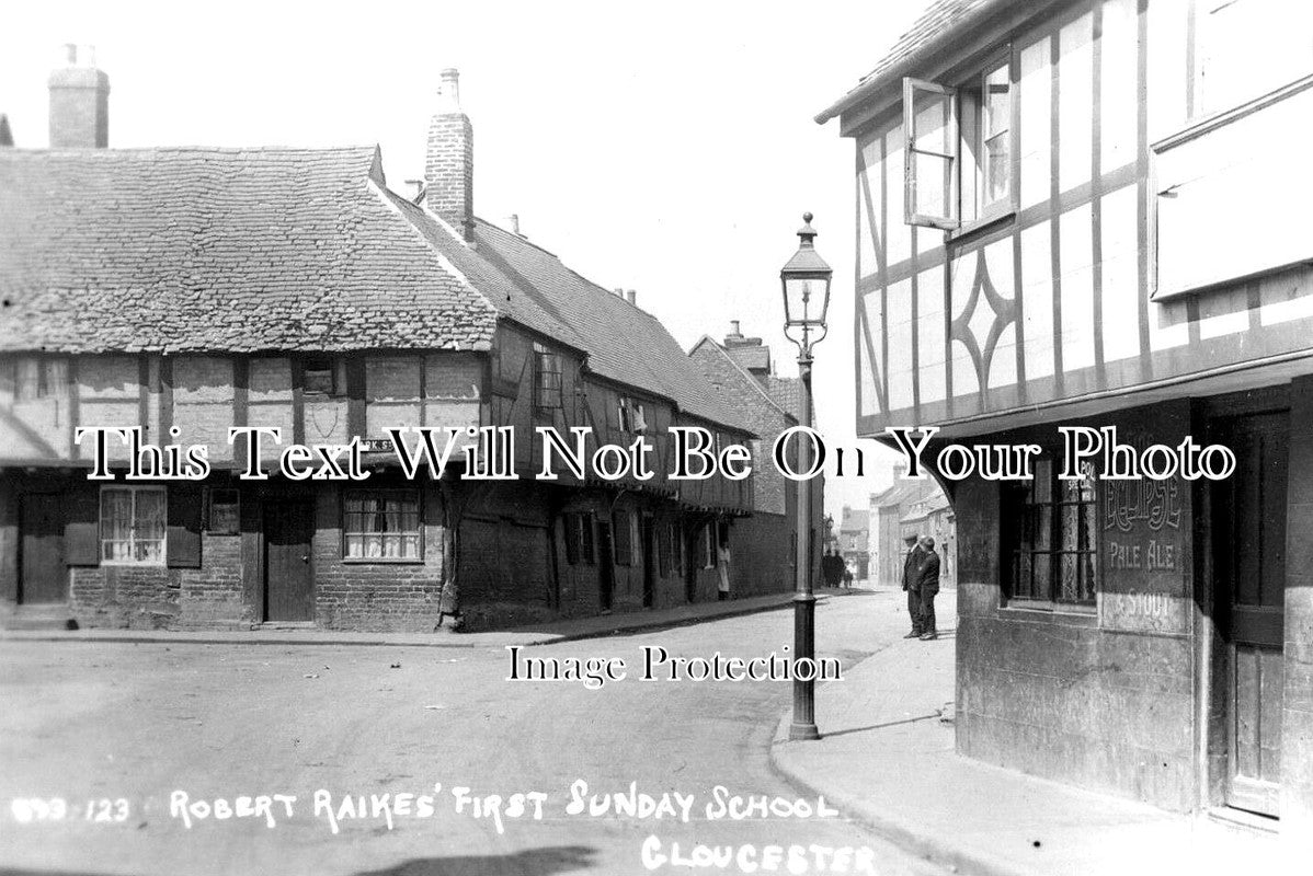 GL 2047 - Robert Raikes First Sunday School, Gloucester, Gloucestershire