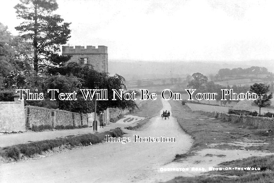 GL 2059 - Oddington Road, Stow On The Wold, Gloucestershire c1914