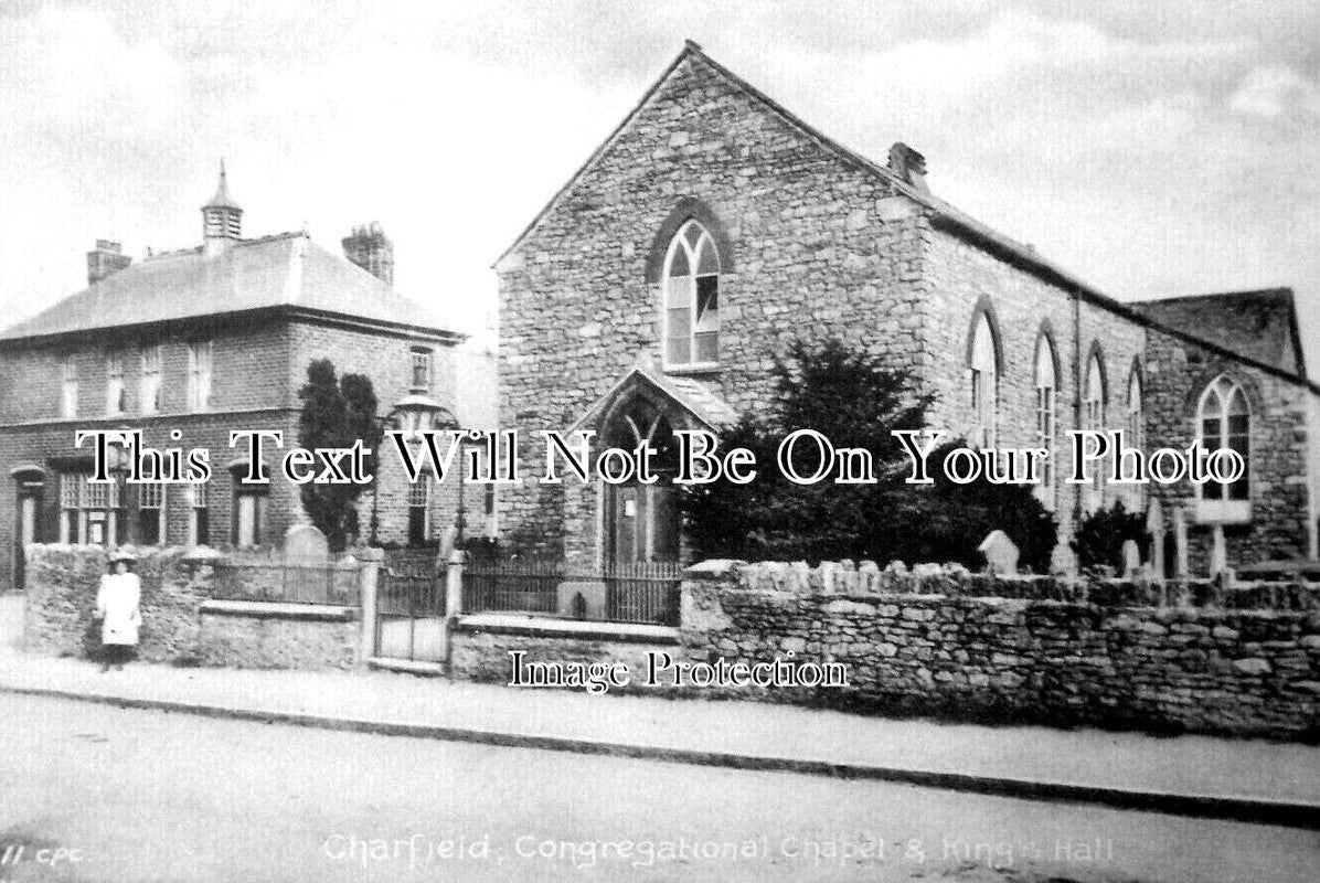GL 2081 - Charfield Congregational Chapel & Kings Hall, Gloucestershire c1909