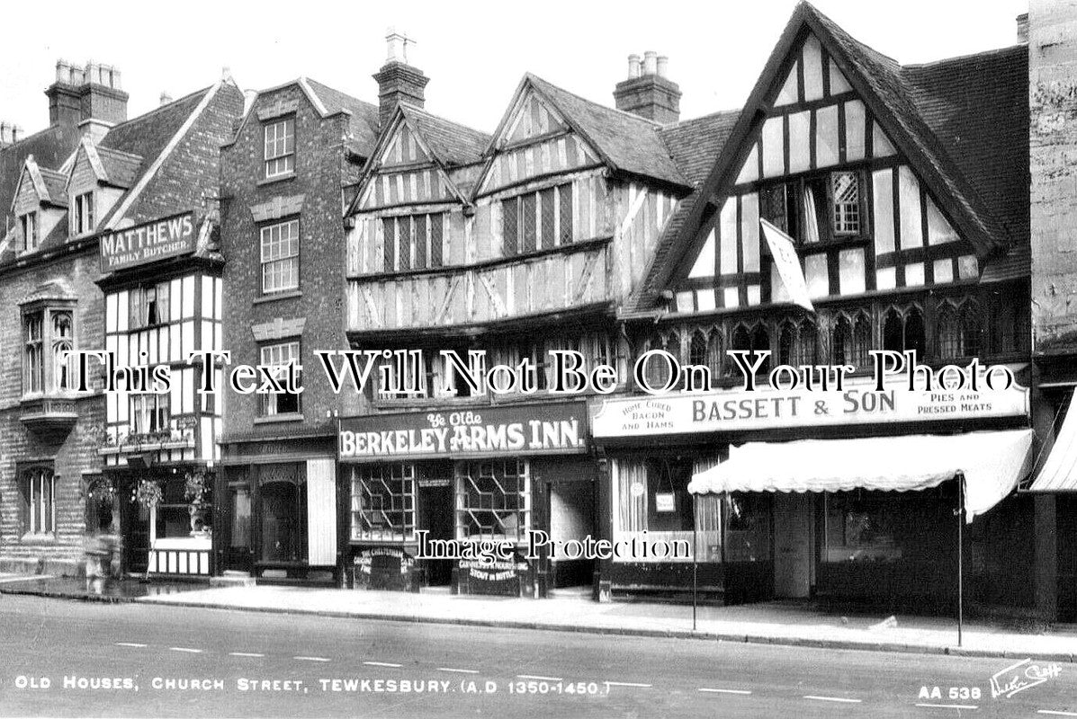 GL 2090 - Old Houses, Church Street, Tewkesbury, Gloucestershire