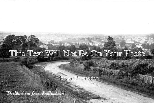 GL 2096 - Cheltenham From Battledown, Gloucestershire