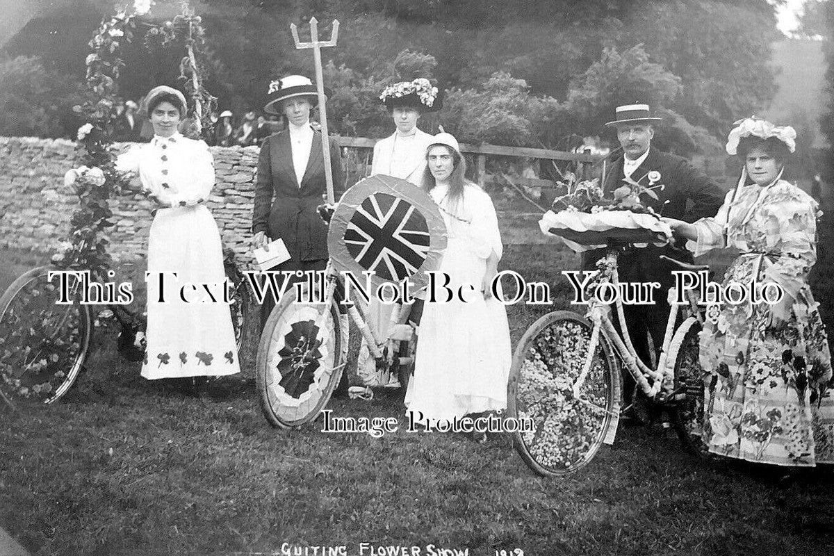 GL 2192 - Guiting Flower Show, Gloucestershire 1912