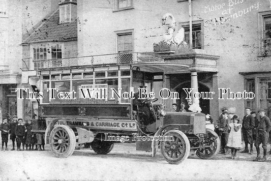 GL 220 - Motor Bus At Thornbury, Gloucestershire