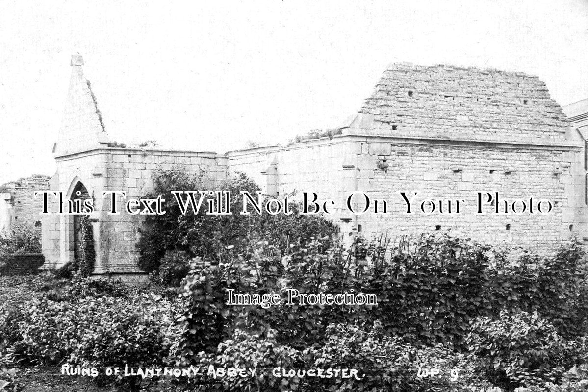 GL 2302 - Ruins Of Llanthony Abbey, Gloucester, Gloucestershire