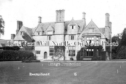GL 2325 - Barton House, Gloucestershire c1914