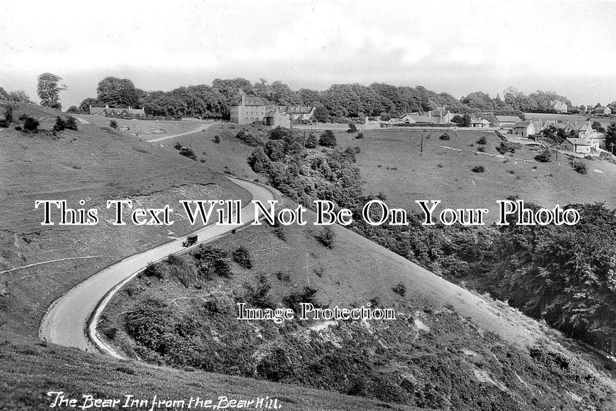 GL 2327 - The Bear Inn From The Bear Hill, Rodborough, Stroud