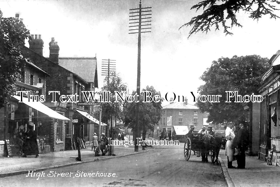 GL 2362 - High Street, Stonehouse, Gloucestershire c1923