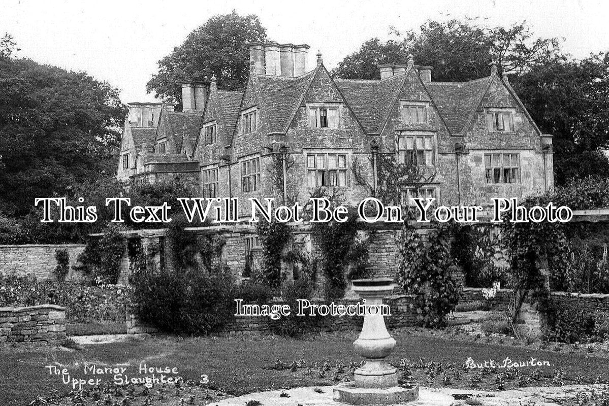 GL 2374 -The Manor House, Upper Slaughter, Gloucestershire c1918