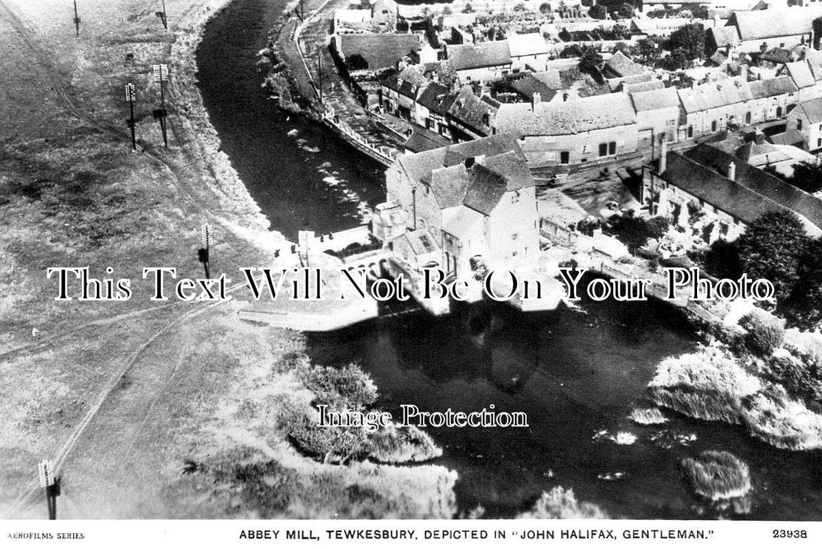 GL 2422 - Abbey Mill, Tewkesbury, Gloucestershire c1942