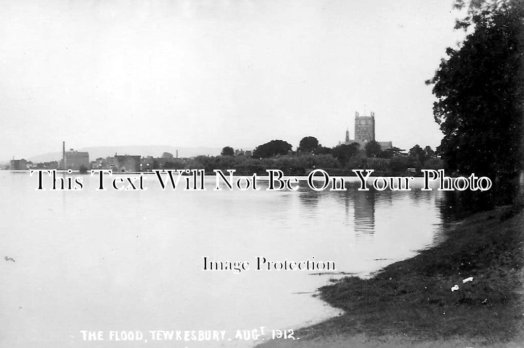 GL 244 - The Flood, Tewkesbury, Gloucestershire c1912