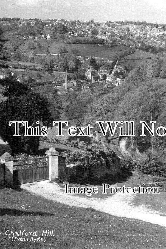GL 2465 - Chalford Hill From Hyde, Gloucestershire