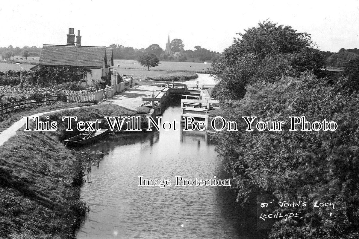 GL 2488 - St Johns Lock, Lechlade, Gloucestershire