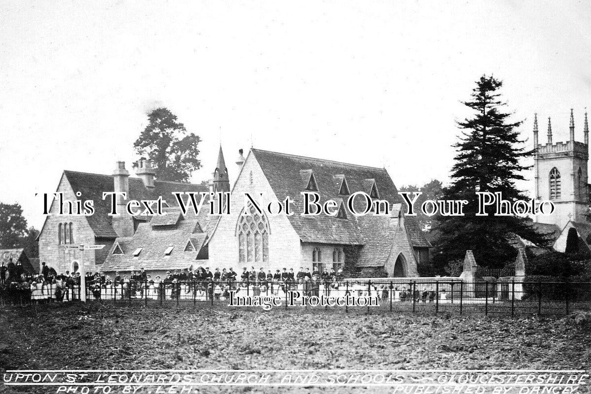 GL 2496 - Upton St Leonards Church & Schools, Gloucestershire