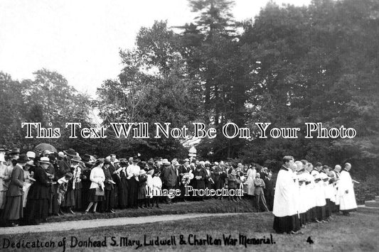 GL 2519 - Donhead St Mary, Ludwell & Charlton War Memorial WW1