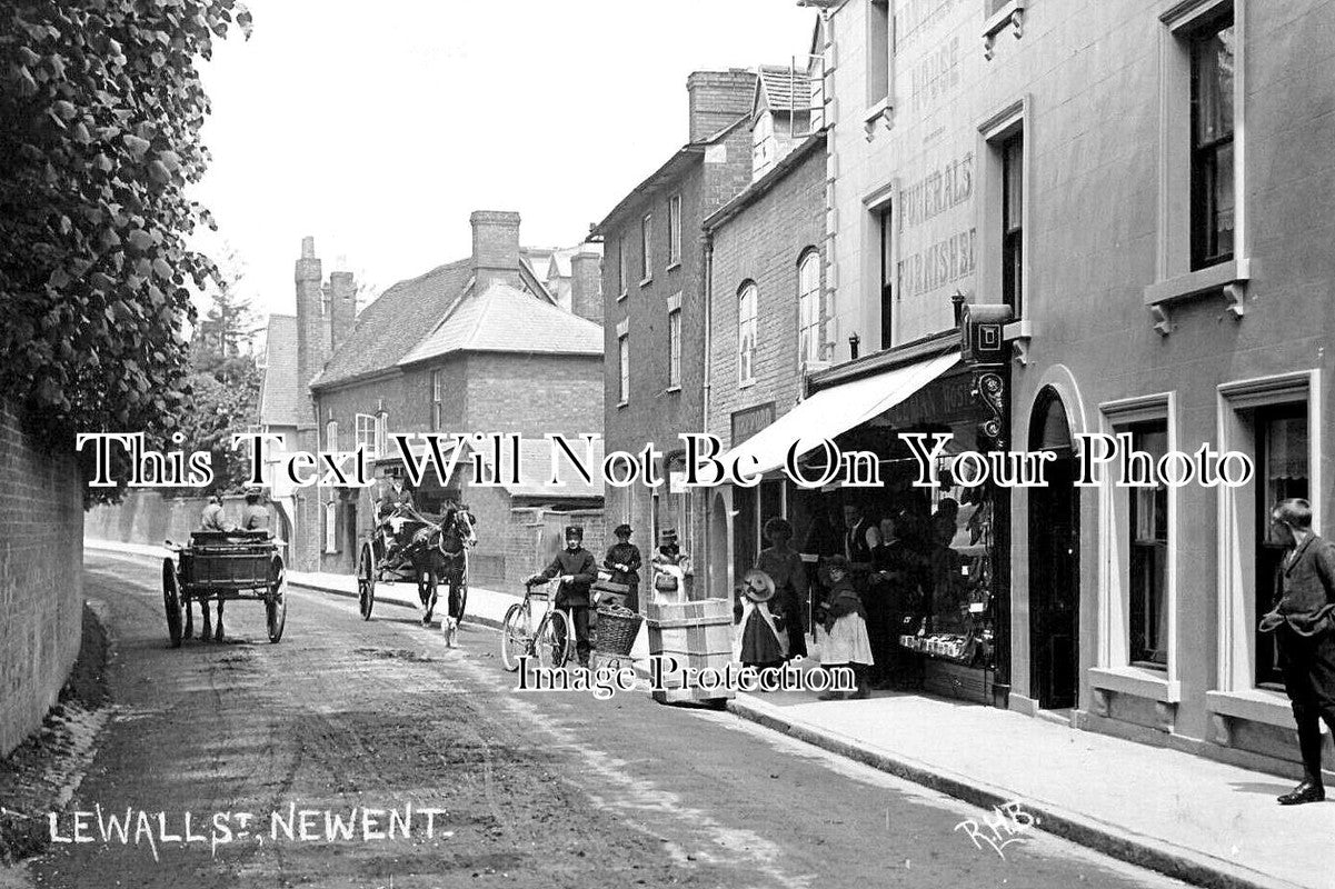 GL 2545 - Lewall Street, Newent, Gloucestershire c1906