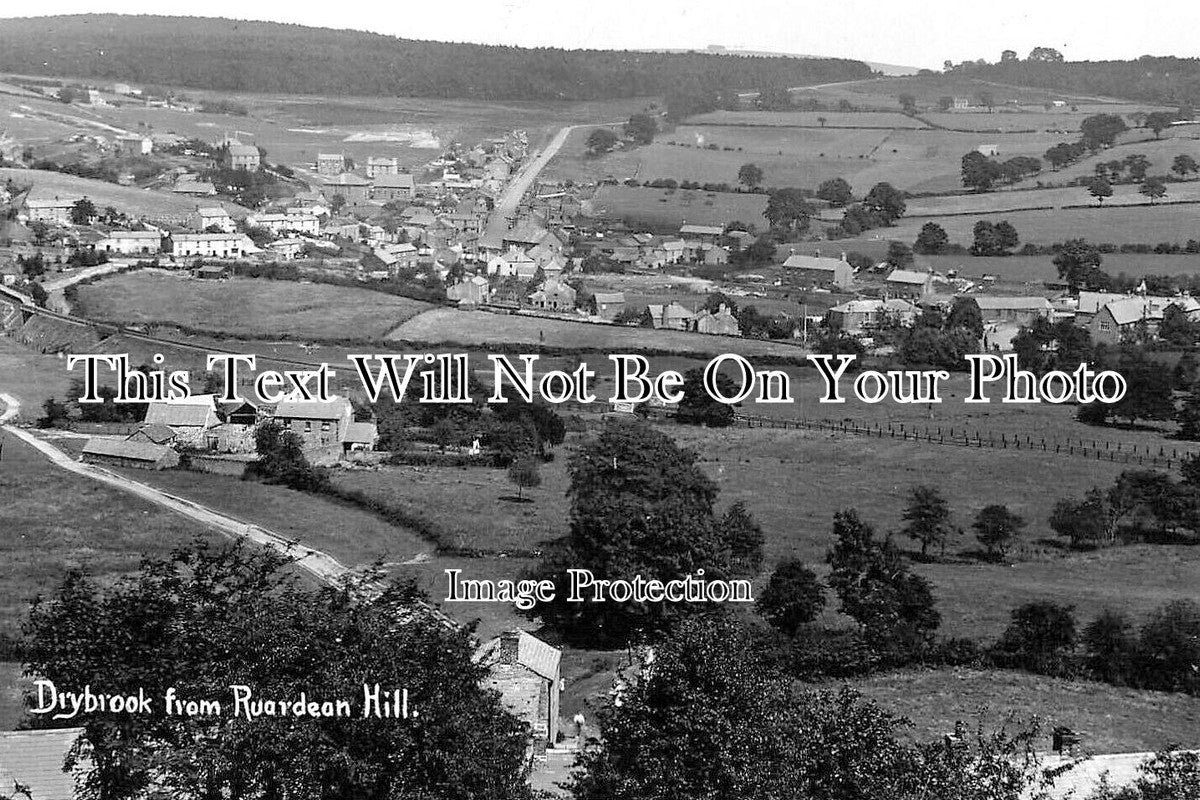 GL 2554 - Drybrook From Ruardean Hill, Gloucestershire