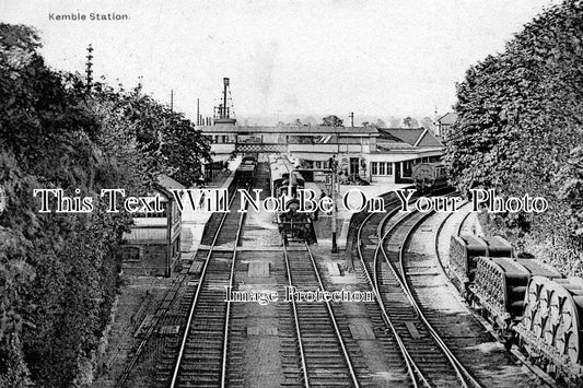 GL 259 - Kemble Railway Station, Gloucestershire c1905