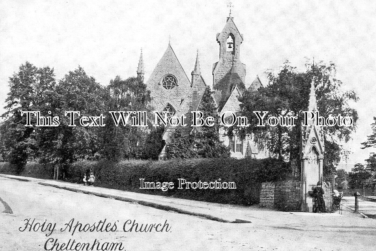 GL 2592 - Holy Apostles Church, Cheltenham, Gloucestershire c1910