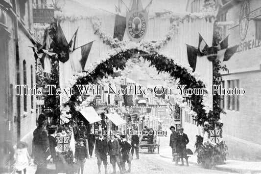 GL 283 - Agricultural Show, Gloucester Street, Stroud, Gloucestershire c1907