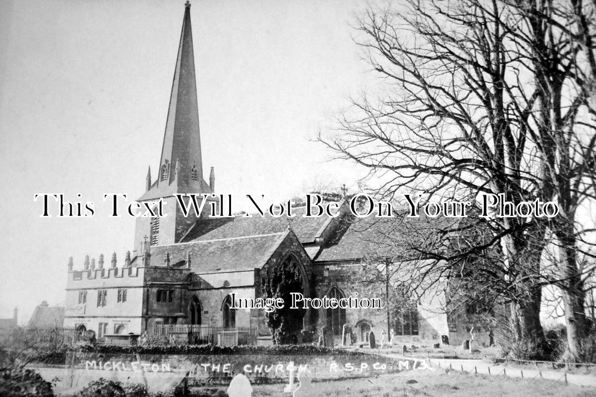 GL 314 - Mickleton Church, Gloucestershire c1906