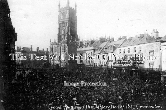 GL 322 - Declaration Of The Poll, Cirencester, Gloucestershire