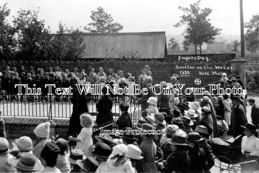 GL 325 - Empire Day, Bourton On The Water, Gloucestershire c1920