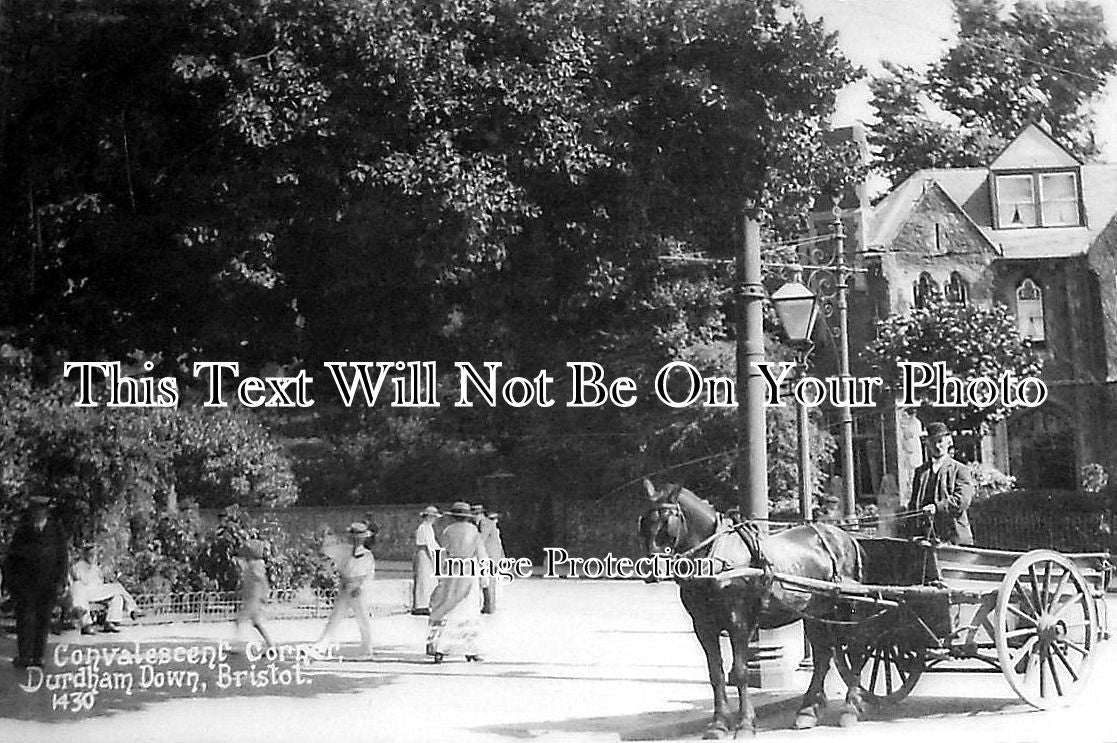 GL 337 - Convalescent Corner, Durdham Down, Bristol c1915