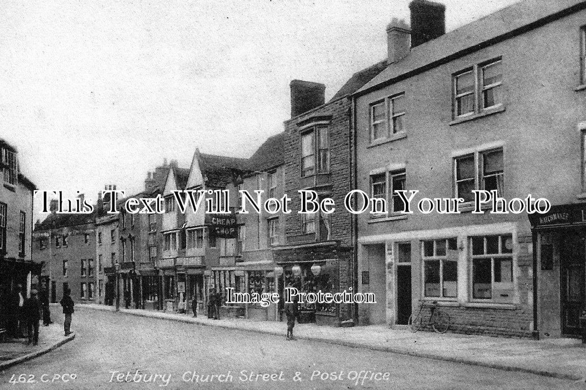 GL 391 - Church Street & Post Office, Tetbury, Gloucestershire