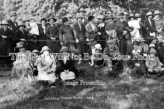 GL 418 - Flower Show, Temple Guiting Team, Lower Guiting, Gloucestershire 1922