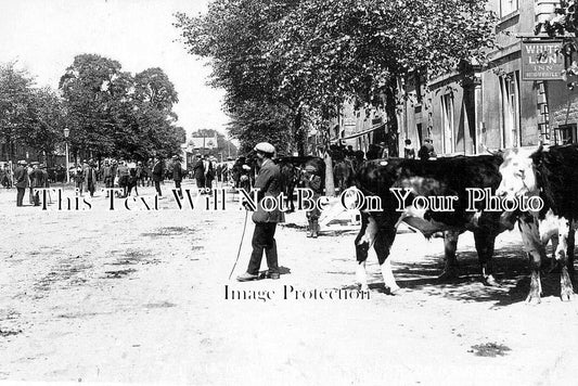 GL 43 - Market Day, Moreton In Marsh, Gloucestershire