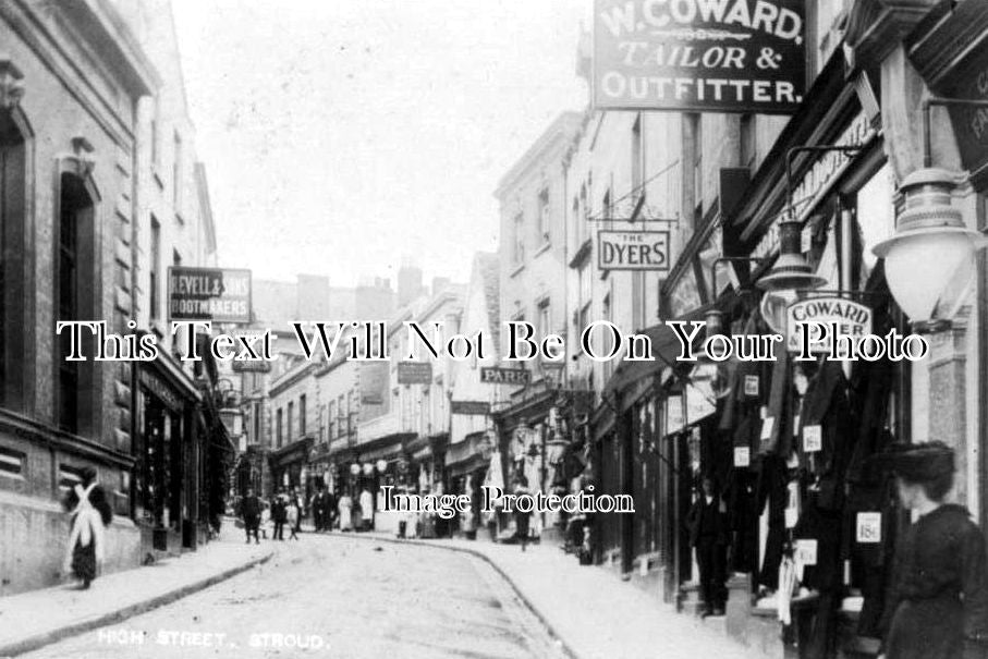 GL 449 - High Street, Stroud, Gloucestershire c1906