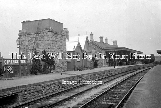 GL 455 - Cirencester Railway Station, Gloucestershire