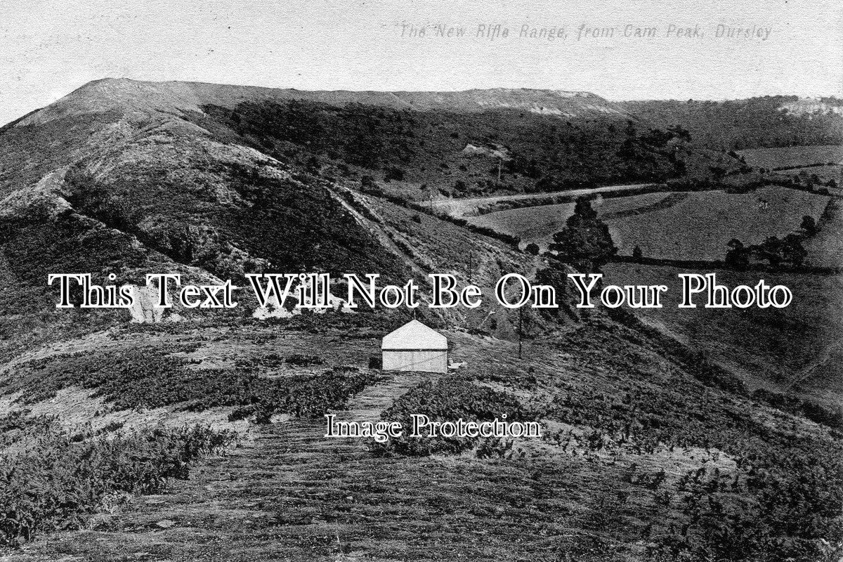 GL 5 - The New Rifle Range, From Cam Peak, Dursley, Gloucestershire c1905