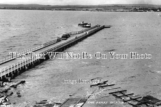 GL 503 - Aust Beachley Ferry Boat & Pier, Gloucestershire