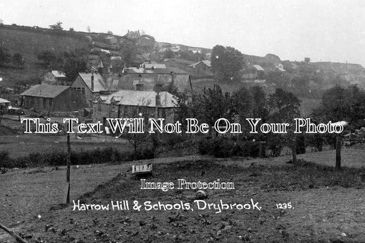 GL 513 - Harrow Hill & Schools, Drybrook, Gloucestershire c1920